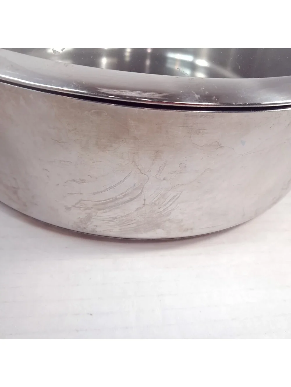 Cuisinart 3.5qt quarter Saute Pan Long Handle lid 18/10 Stainless Steel #733-24H
